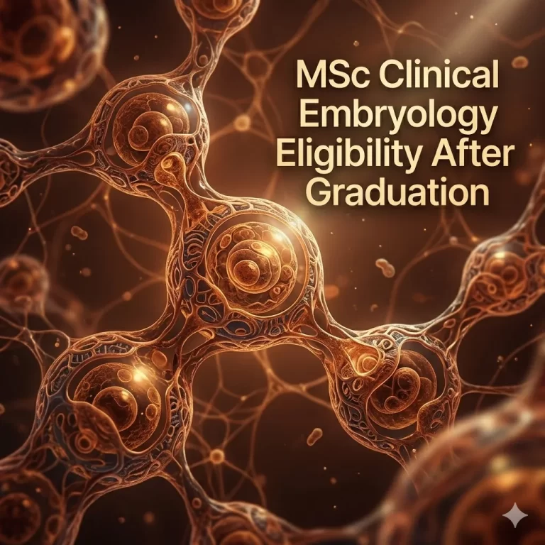 MSc Clinical Embryology Eligibility After Graduation