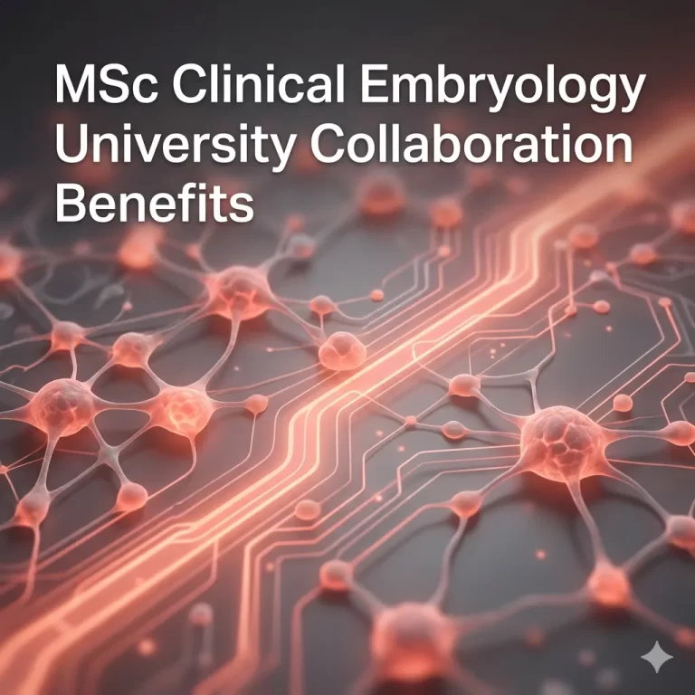 MSc Clinical Embryology University Collaboration Benefits