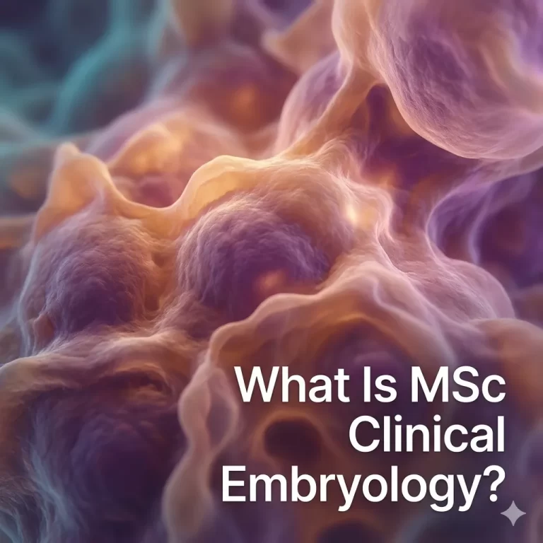 What Is MSc Clinical Embryology?